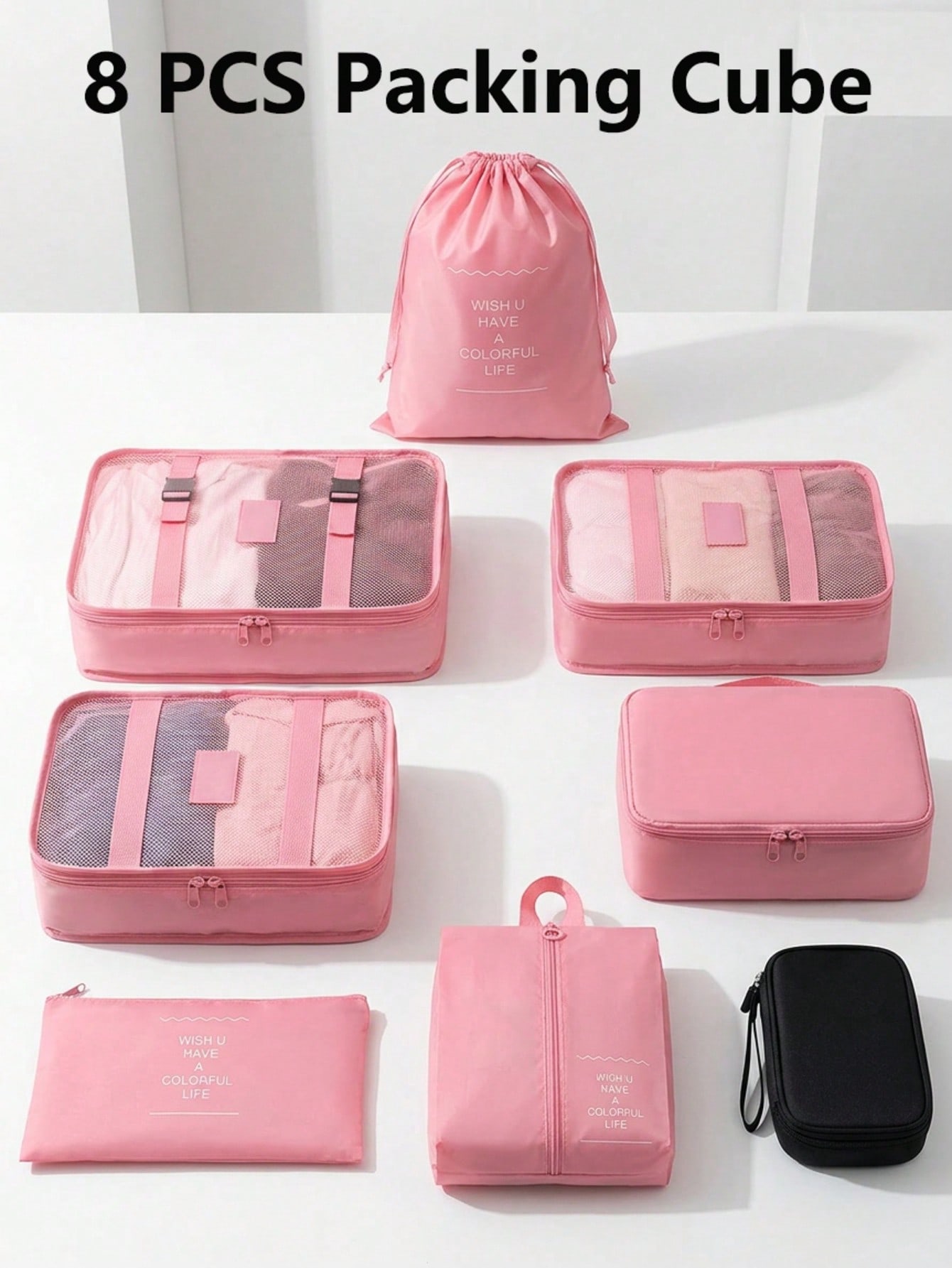 Tech Accessories Case - Ensemble de cubes de rangement et