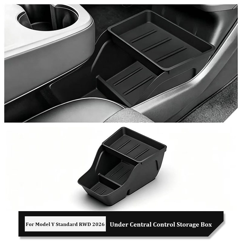 Tech Car Accessories - Boîte de rangement inférieure pour console