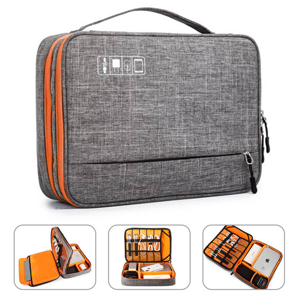 Tech Accessories Case - Sac de jeu double couche pour