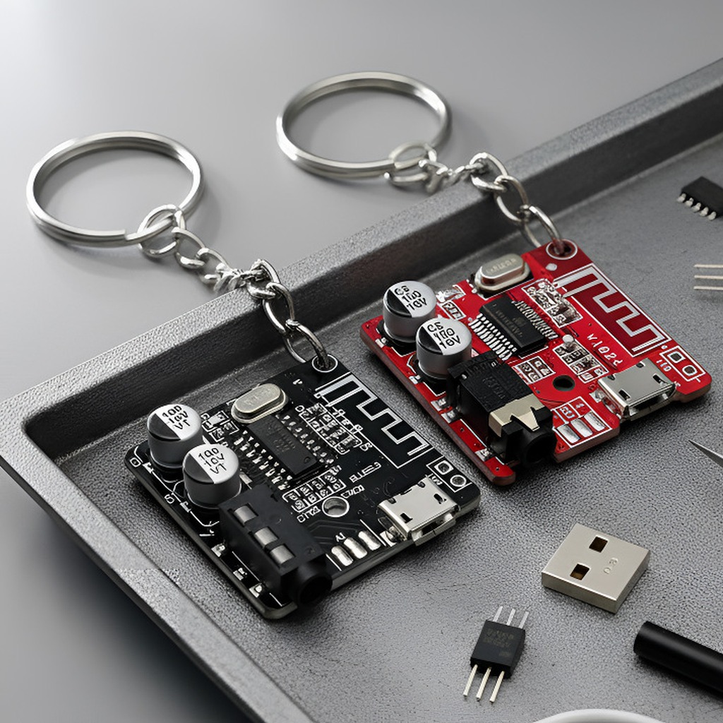 Porte-clés style cyberpunk en  - Tech Accessories Storage avis et prix